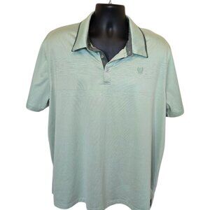 Men's Green  CHAPS Short Sleeve Golf Polo sz XXL